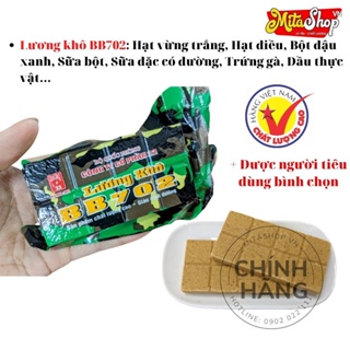 Lương Khô Quân Đội Việt Nam 10 loại - Bán lẻ từng phong