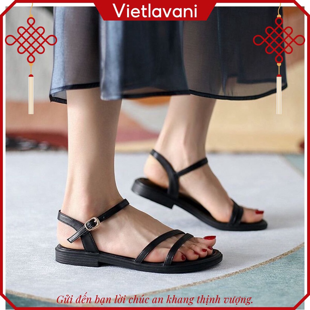 Giày Sandal Nữ Quai Hậu Kiểu Dáng Hàn Quốc Mã BBS48