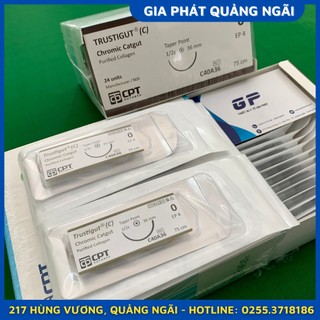 CHỈ PHẪU THUẬT TỰ TIÊU CPT CHROMIC CATGUT (TÉP)