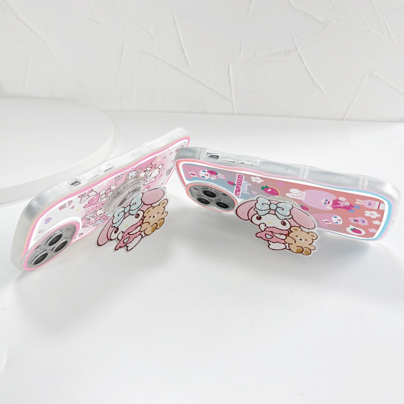 OPPO F11 F9 F7 F5 F1S Youth Pro Cho Ốp lưng điện thoại In Hình Melody Cinnamoroll With Free Holder