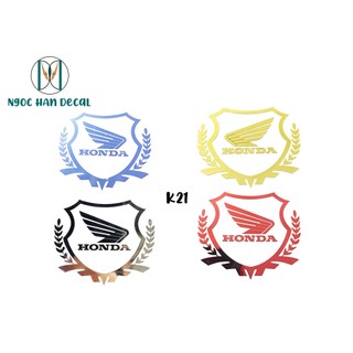 Tem nổi logo cánh chim honda