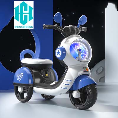 Xe máy điện trẻ em 1-3-6 tuổi sạc có thể ngồi người pin siêu lớn điều khiển từ xa xe ba bánh chạy pin cho bé