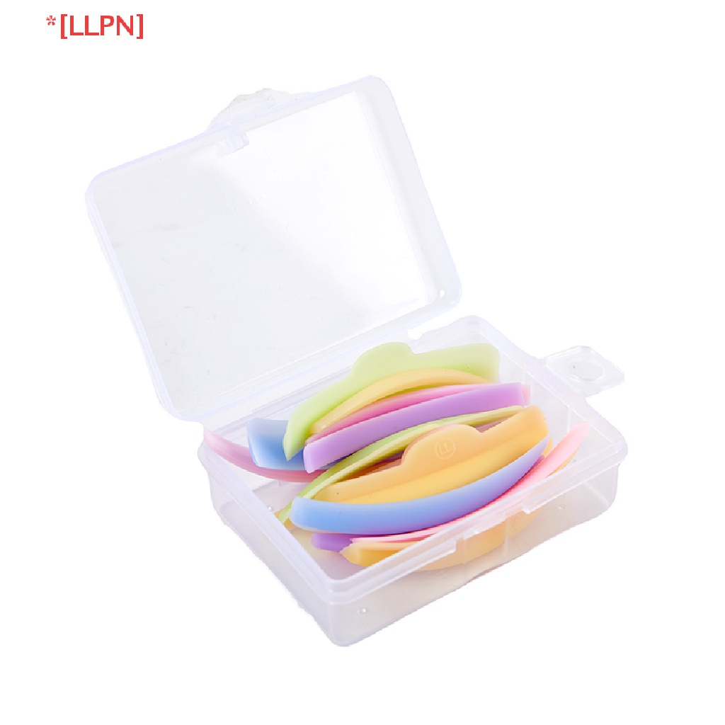 Set 3 / 5 / 8 Cặp Đệm Silicone Uốn Cong Lông Mi Tái Sử Dụng Được