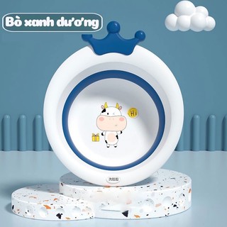 Chậu rửa mặt gấp gọn cho bé