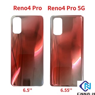 Nắp lưng điện thoại bằng kính dành cho oppo reno 4 pro reno4 pro 5g