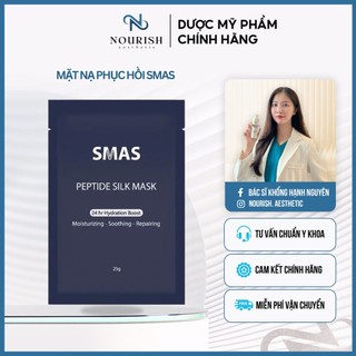 Mặt Nạ Cấp Ẩm Phục Hồi Da Smas Peptide Silk Mask 24hr Hydration Boost