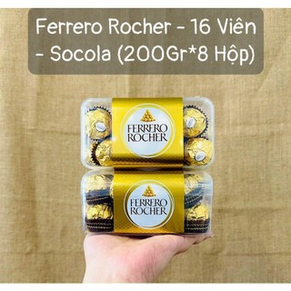 Socola ferrero rocher 16 viên 200g