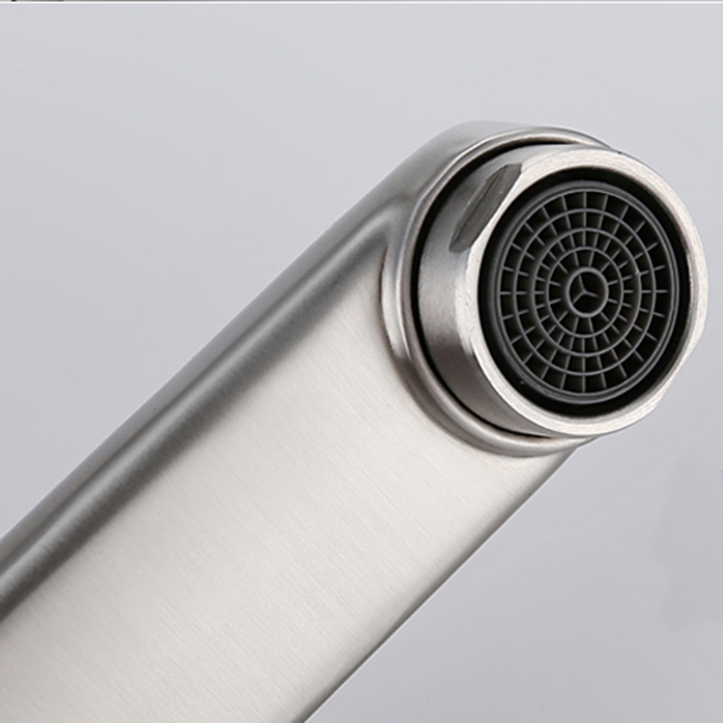 Vòi rửa chén lạnh thiên nga inox 304 mờ