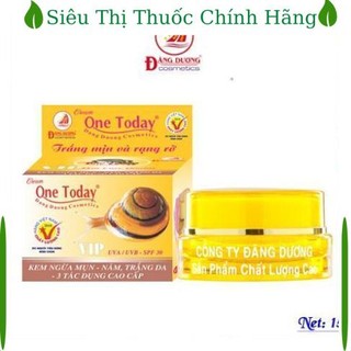 Kem ốc sên one today ngừa mụn xóa nám trắng da 3 tác dụng VIP 15g h h