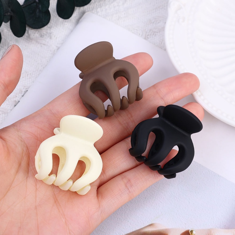 Kẹp Tóc Càng Cua Nhỏ Vô Hình Đơn Giản / Kẹp Tóc Đuôi Ngựa Cao Cấp
