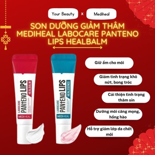 Son Dưỡng Môi Mediheal Khử Thâm, Dưỡng Ẩm Hiệu Quả Labocare Pantenolips 10ml