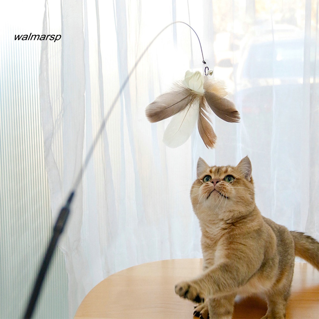 Gậy Lông Vũ Dài 92cm Linh Hoạt Chống Cắn Cho Mèo Cưng