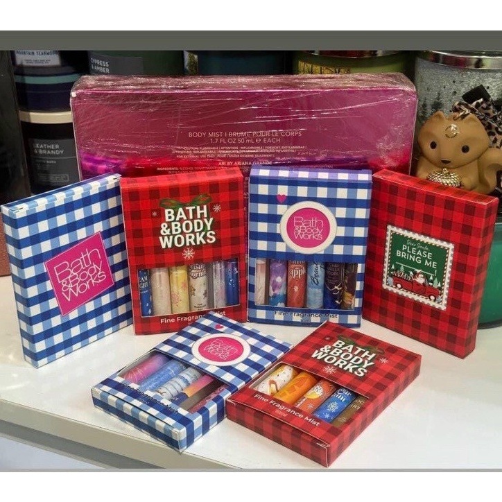 Set xịt thơm body 𝗕𝗔𝗧𝗛 𝗔𝗡𝗗 𝗕𝗢𝗗𝗬 𝗪𝗢𝗥𝗞