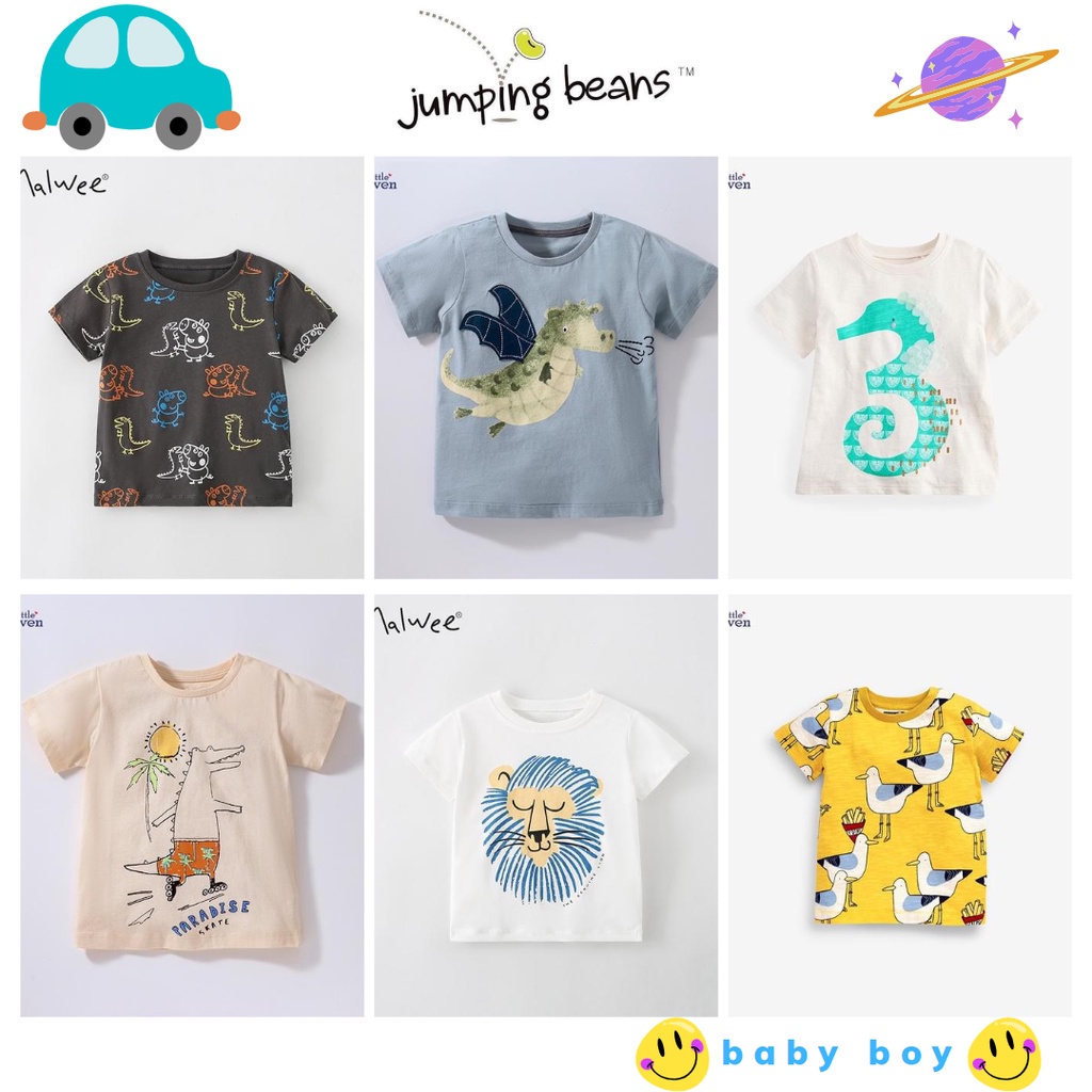 Áo Thun Hè Nhiều Mẫu Bé Trai P6 - Jumping Beans Official Store