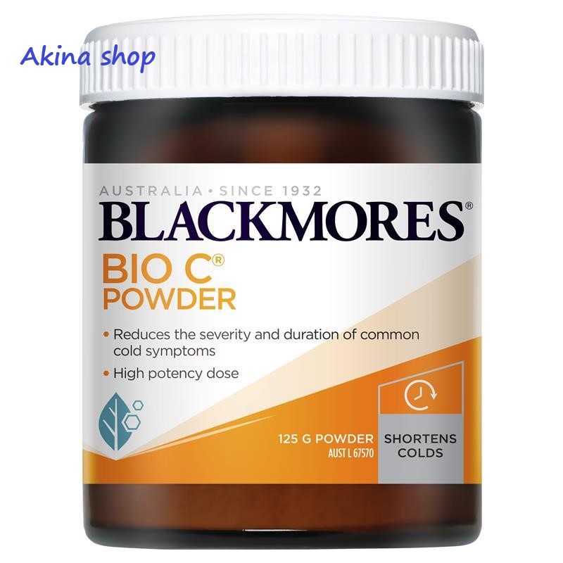 Bột Vitamin C Blackmores Bio C Vitamin C Immune Support Powder 125g, giúp tăng cường miễn dịch