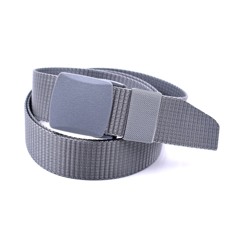 Dây thắt lưng nam vải dù canvas, nắp nhựa gập thời trang, thắt lưng quân đội Cope88