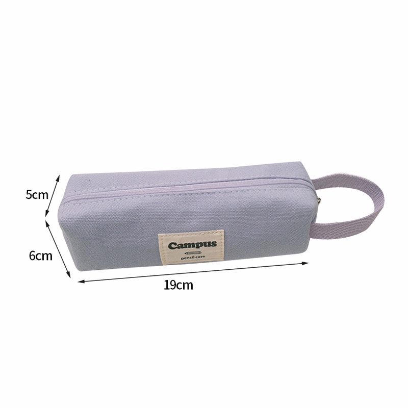 Túi Đựng Bút / Mỹ Phẩm Cỡ Lớn Màu Sắc Ngọt Ngào Tiện Dụng Cho Học Sinh