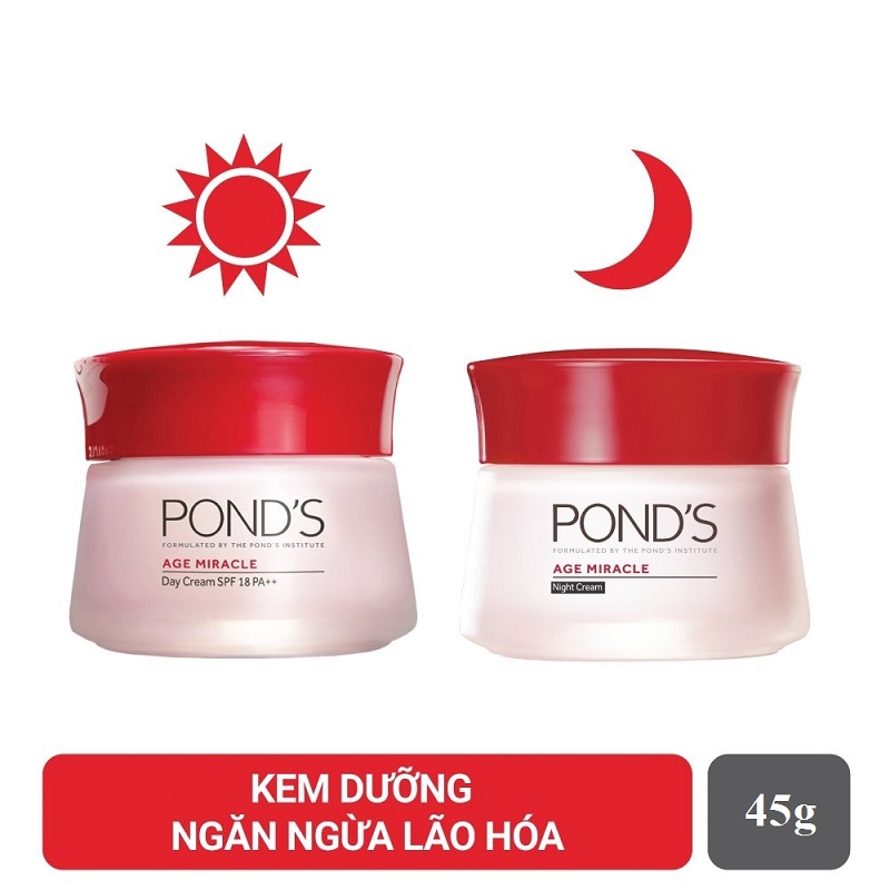 Kem Dưỡng Chống Lão Hóa Pond Age Miracle Cream 45g