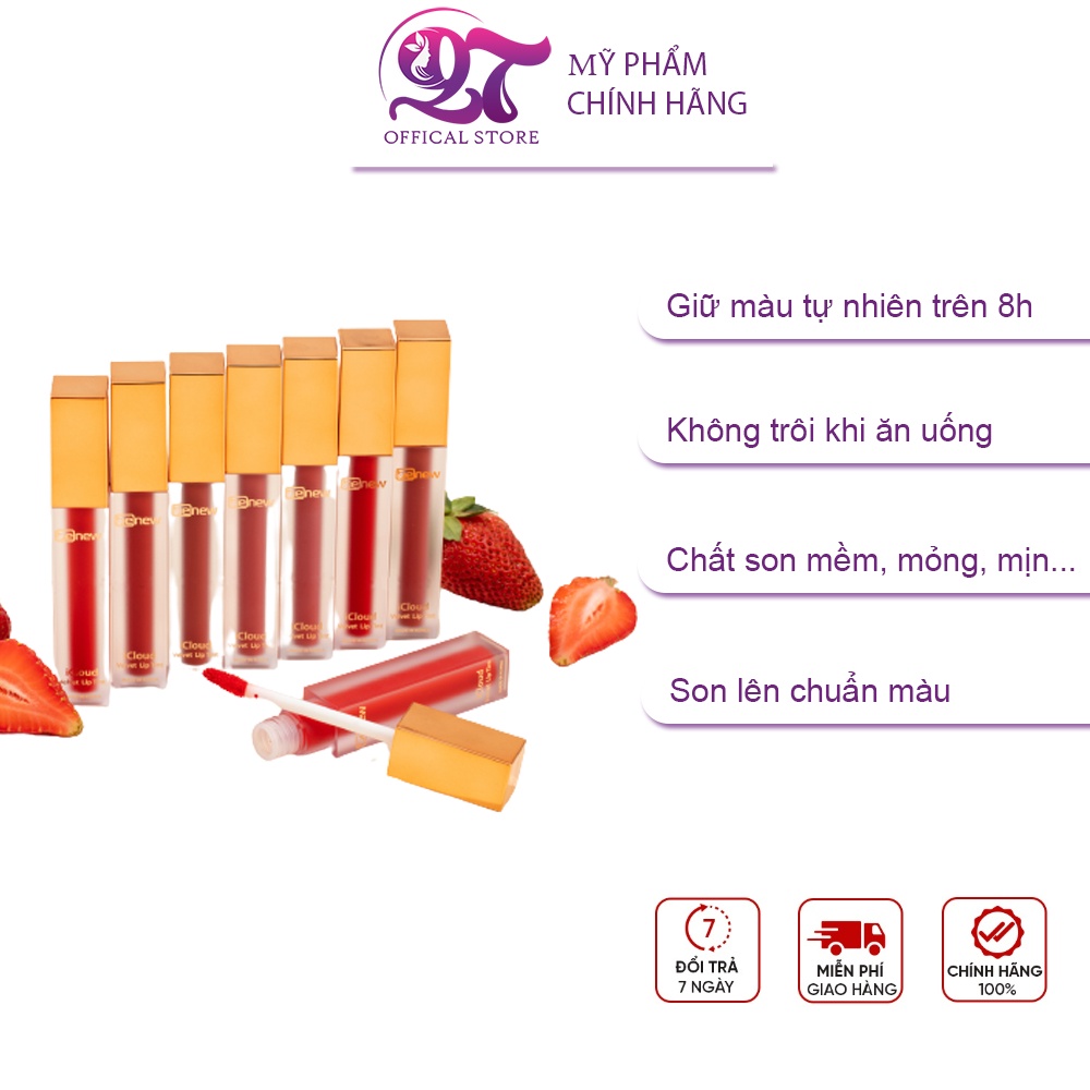 Son kem lì - Benew iCloud Velvet Lip Tint
