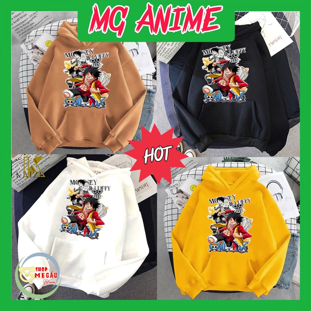 💥HOT💥 Áo Hoodie In Hình Anime One Piece Luffy độc đẹp 💥
