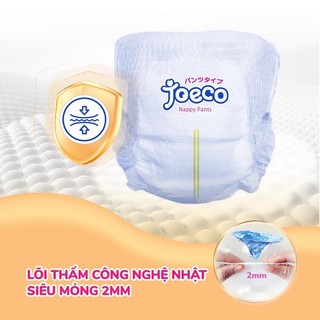 Bỉm jo economy mẫu mới 100 miếng tã quần size s100/ m100 / l100 / xl80 / xxl80 miếng