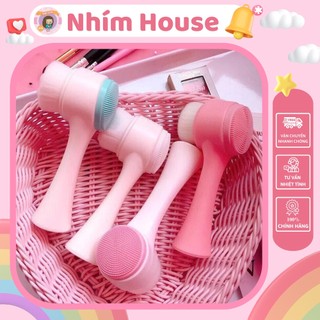 Cọ rửa mặt 2 đầu cầm tay