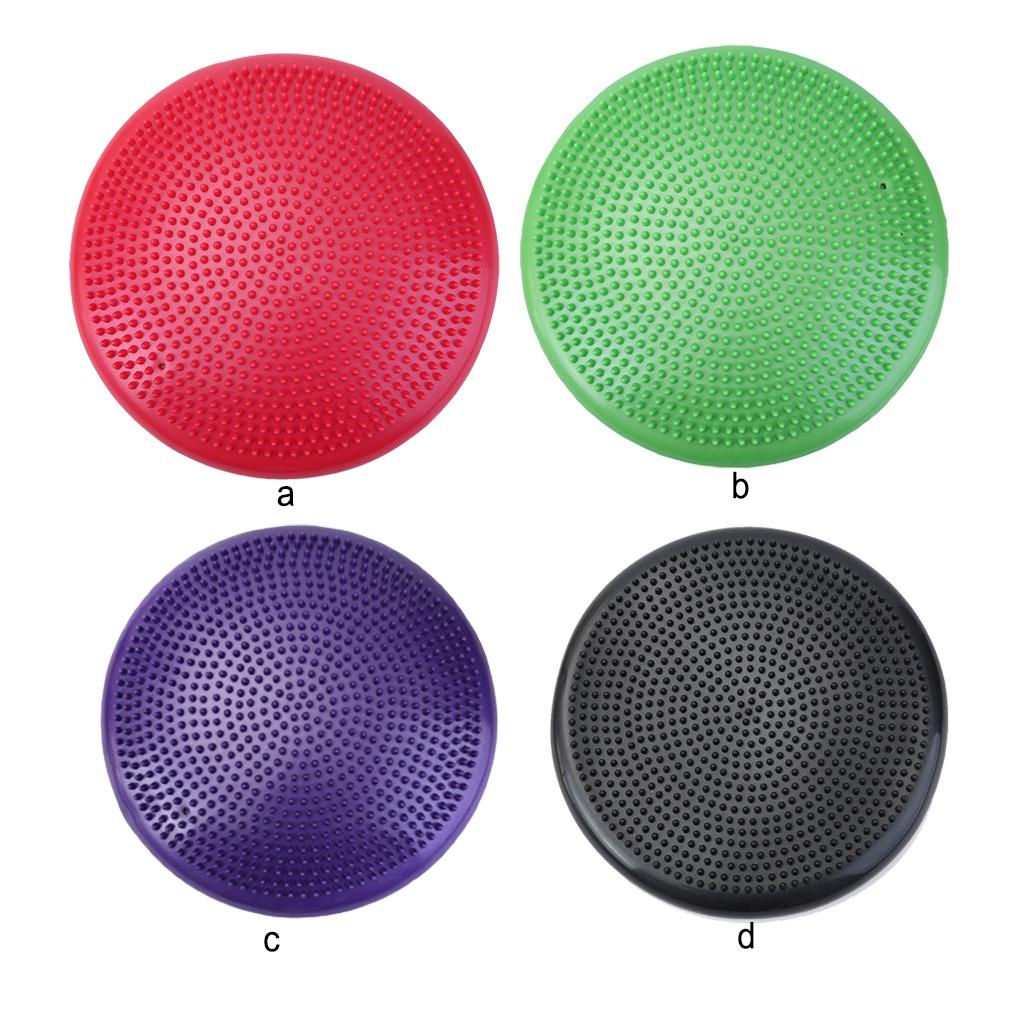 Đệm Tròn Màu Sắc Trơn Cân Bằng Hỗ Trợ Luyện Tập Yoga / Thể Hình Tại Nhà