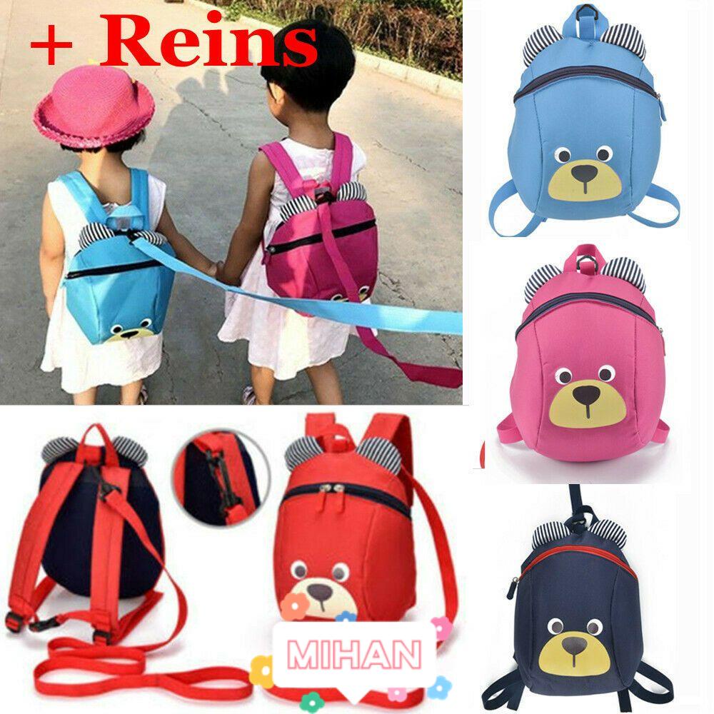 Ba Lô Đi Học Có Dây Chống Thất Lạc Chất Lượng Cao MIHAN1