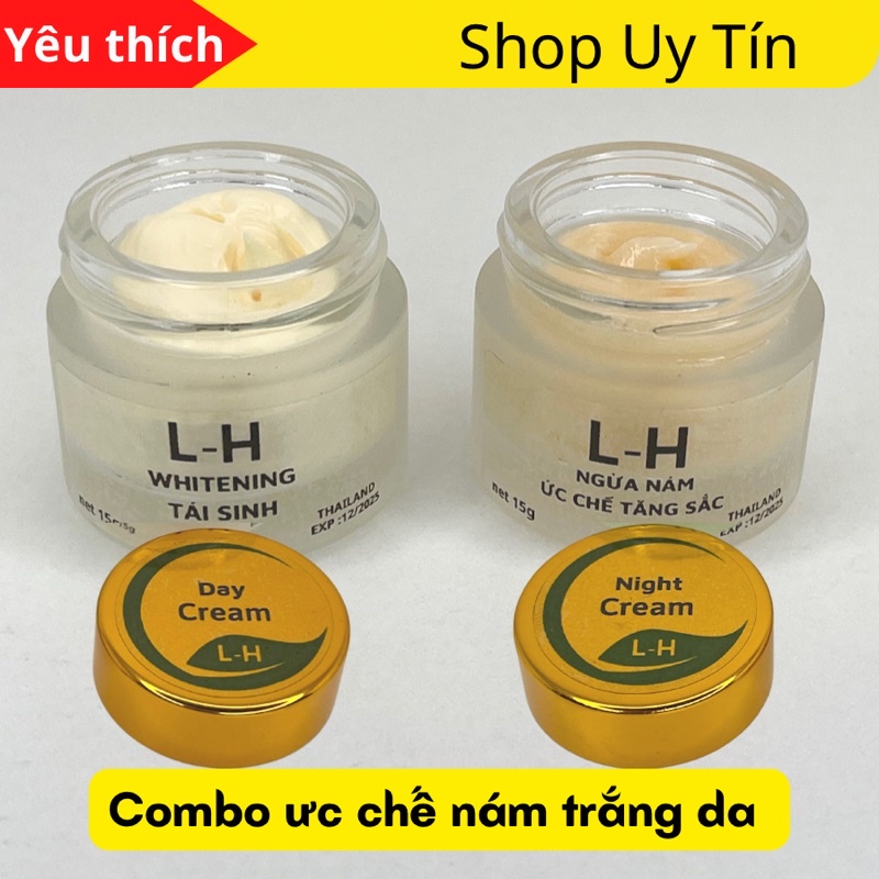 Bộ kem chống tăng sắc tố LH ngăn ngừa thâm nám, tàn nhang, làm sáng da
