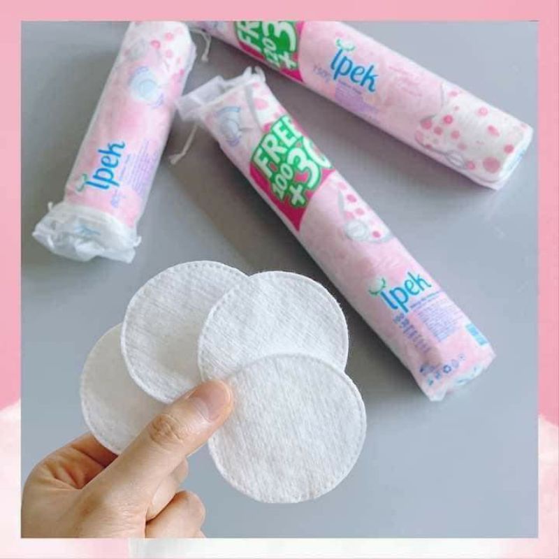 💦 BÔNG TẨY TRANG IPEK 150 MIẾNG 💦