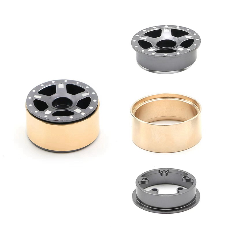 Set 4 Vòng Kẹp Cân Bằng 48G 1.0 Cho Xe Điều Khiển Từ Xa Axial SCX24 Traxxas TRX4M 1 / 24