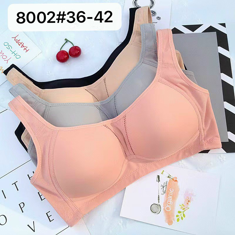 Áo ngực su bigsize đệm mỏng ôm ngực dây bản to có size cho người béo mập