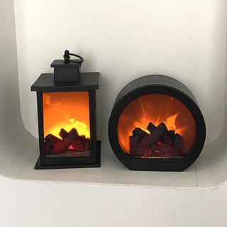 Đèn LED Hình Ngọn Lửa Để Bàn Trang Trí