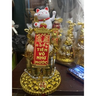 Tháp tỏi chiêu tài lộc mèo thần tài hỏa tốc sài gòn )