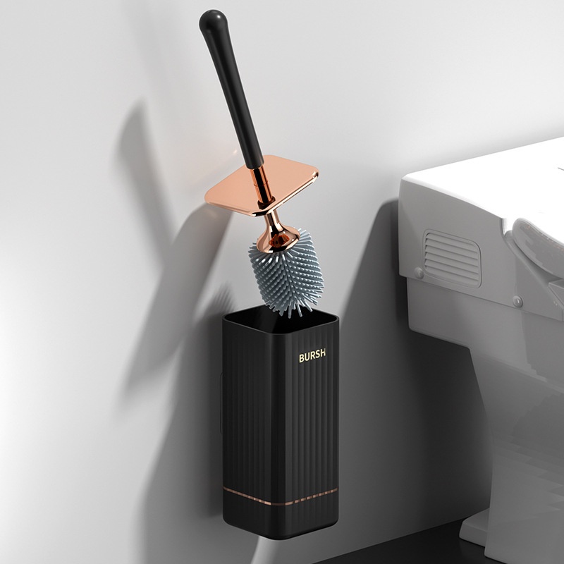 A-LIFEGiá Đỡ Bàn Chải Vệ Sinh Toilet Bằng Silicone Nhanh Khô Tiện Dụng