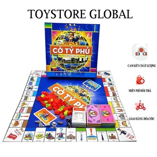 Trò chơi cờ tỷ phú với địa danh Việt Nam boardgame việt hóa tài chính gia đình nhiều phiên bản lựa chọn