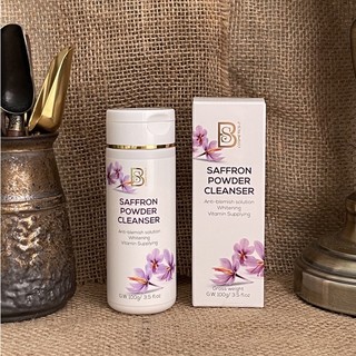 Bột rửa mặt Saffron cao cấp dành cho mọi loại da, Bột rửa mặt chiết xuất nhụy hoa nghệ tây ngăn ngừa mụn sáng da