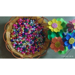 hạt cườm ,hạt ngọc 8-10liđồ dùng mầm non🌻SHOP MẦM NON NHƯ Ý 🌻