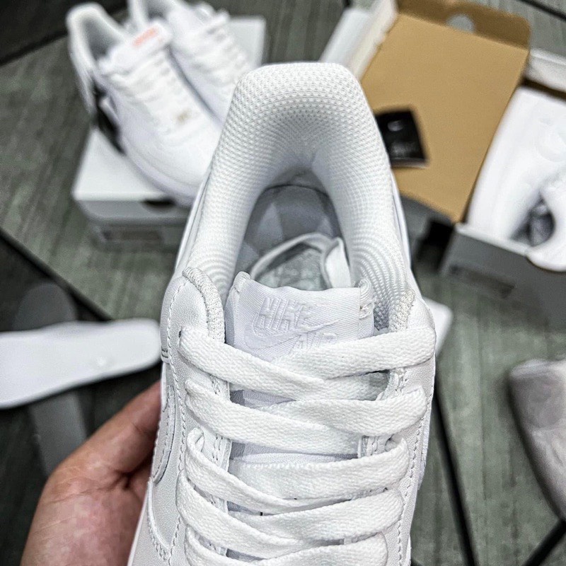 Giày AF1 Trắng  Giày thể thao air force one white nam nữ đế cao su cao cấp dễ phối đồ FullBoxBill