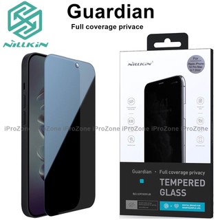 Kính Cường lực chống nhìn trộm NILLKIN GUARDIAN cho iPhone 15 Pro Max / 14 Plus / 14 Pro max /11 / 12 / 13 Pro Max