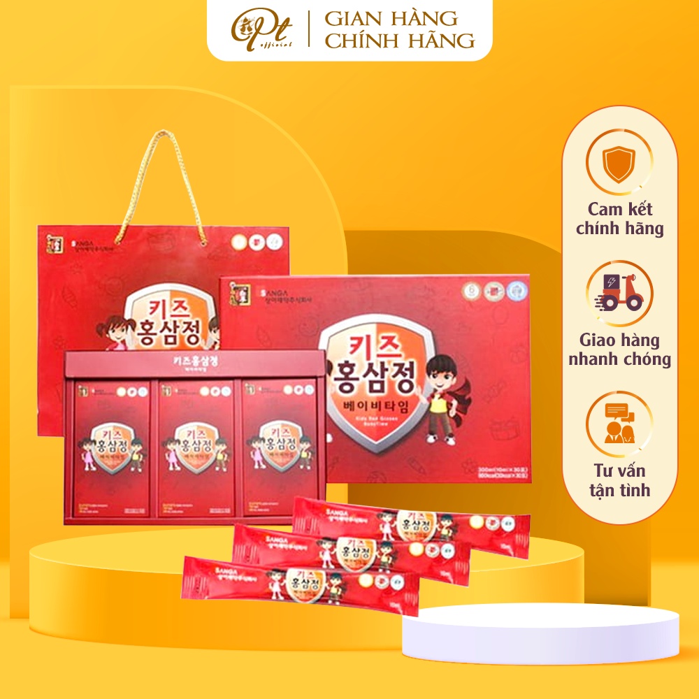 Hồng sâm Baby Sanga Hàn Quốc chính hãng - Tăng sức đề kháng cho trẻ hiệu quả