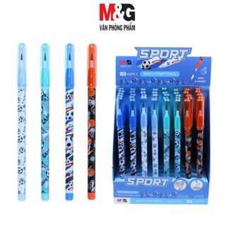 Bút chì khúc sport hình trái banh M&G AMPQ1674 ngòi chì 2B