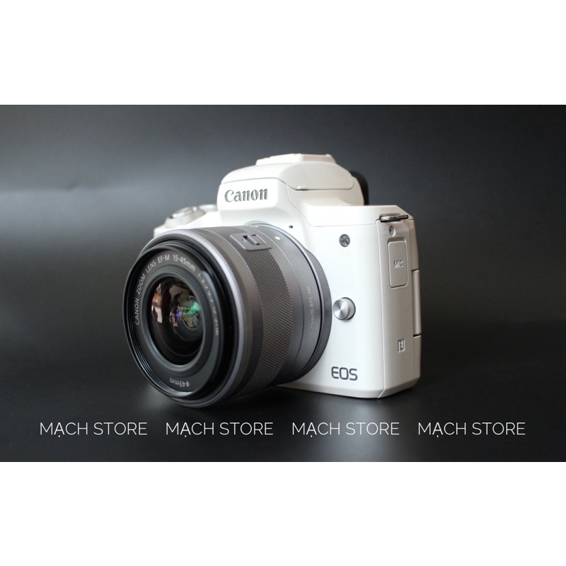 MÁY ẢNH CANON EOS M50 + LENS 15-45MM F/3.5-5.6 IS STM