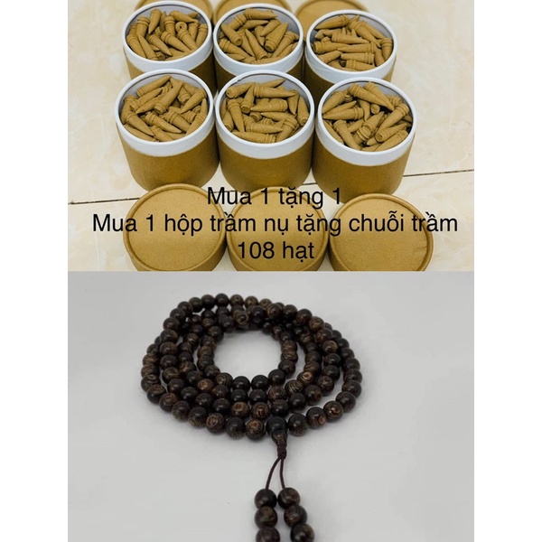 Combo MUA 1 TẶNG 1. hộp Trầm Nụ 100 viên TẶNG dây chuỗi 108 hạt
