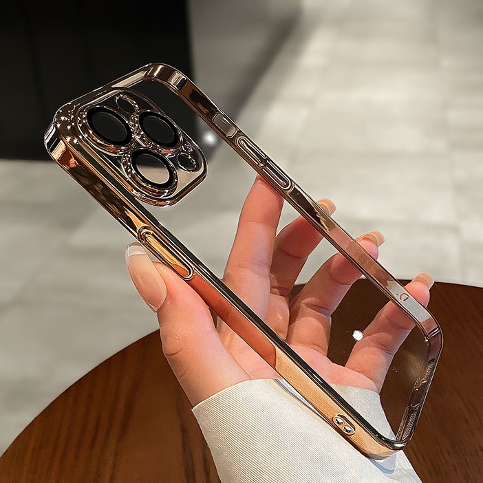 Ốp lưng iphone PC cứng trong suốt chống ố cho 14 13 Pro MAX 14 Plus 12 Pro MAX, ốp iphone màu tím chống sốc MVStore
