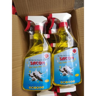 Dầu thảo dược diệt côn trùng Sacom 630ml. Mùi thơm dễ chịu