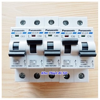 Cầu dao - Aptomat tự động PANASONIC 1P 16A - 63A/ 6kA 240VAC Chính hãng