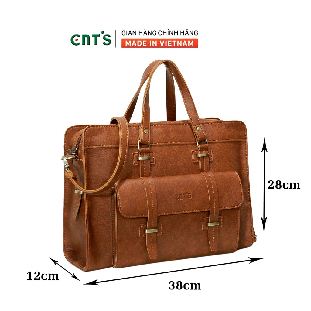 Cặp laptop da CNT HQ22 cao cấp