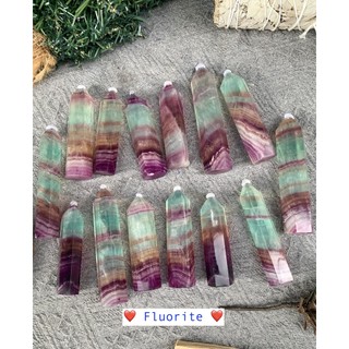 Trụ watermelon fluorite | trụ đá sưu tầm, thanh tẩy, healing| cada decor