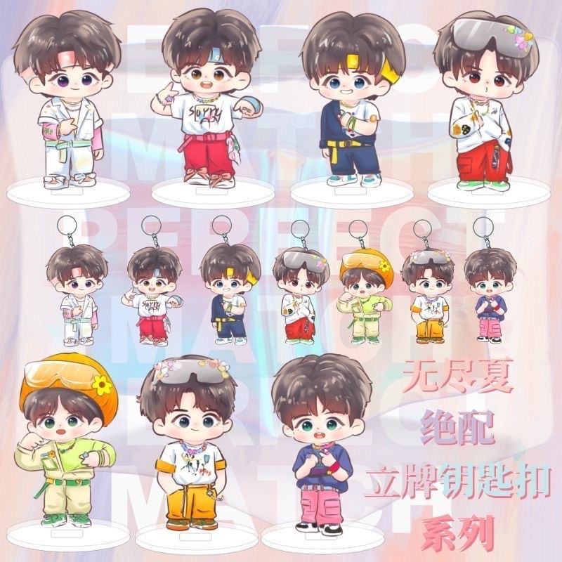 Standee, móc khoá chibi TNT "Hoả lực toàn khai"